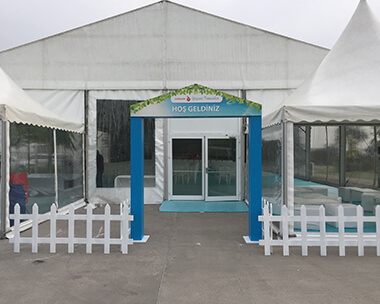 giristak tasarımı, giristak dekor tasarımı, giristak ışıklandırma, 3d modelleme fuar giristakları,